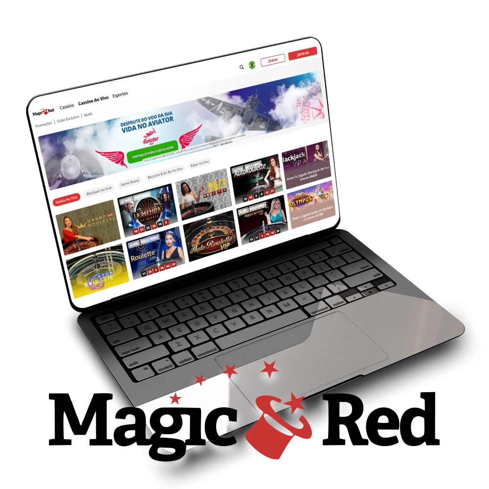 Escolha o Magic Red para apostas esportivas e jogos de cassino no Brasil.