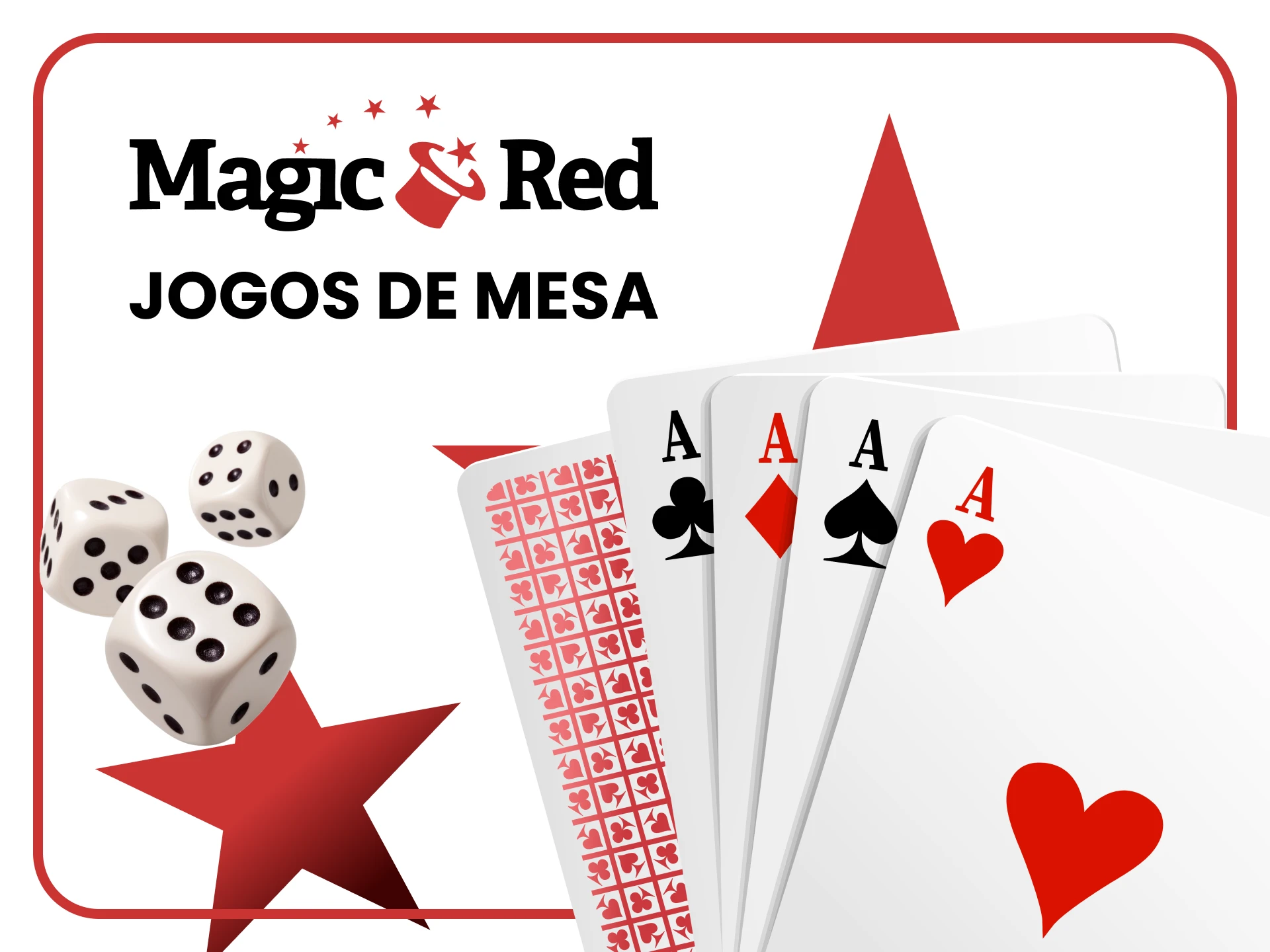 Experimente uma grande variedade de jogos de mesa no Magic Red Casino.